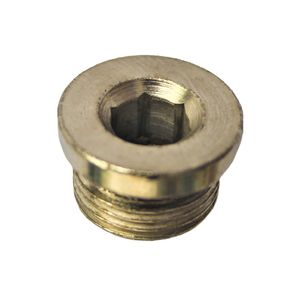 TAPÓN MACHO AC. G1/8 BSP C/ORING