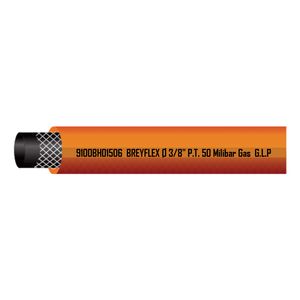 MANGUERA PVC GAS 10 MM - 3/8 20 BAR- NARANJA