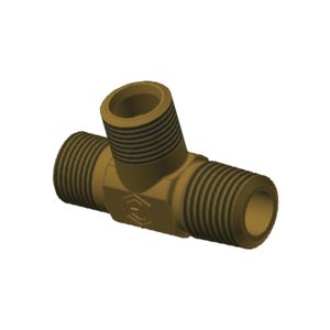 CUERPO CONECTOR TEE 1/4 X 1/4 X 1/8NPT