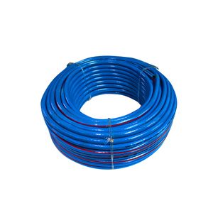 MANG COMPRESOR TERMOP 6.3MM 1/4- 200PSI- AZUL/LINEA ROJA